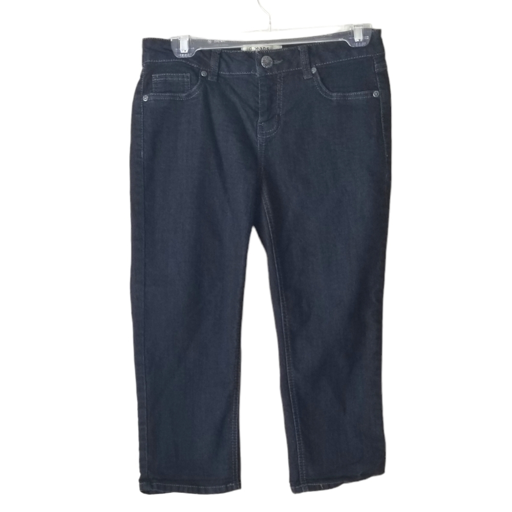 d. Jeans Denim Capris Dark Wash Size 6